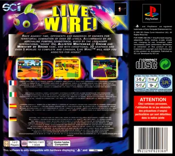 Live Wire! (EU) box cover back